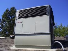 High Efficient Trane Gas Pack Heating and Air Unit