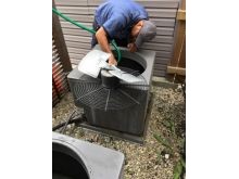 Rheem central air conditioning installation in Chicago