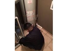 Chicago hot water tank installation Rheem